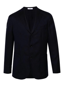 Wool Single-Breasted Jacket