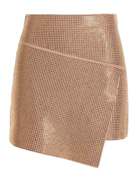 Sequined knitted skirt