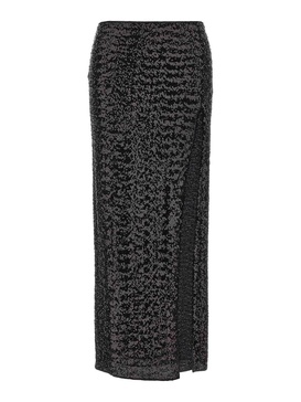 Paillettes Long Skirt