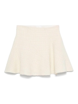 Wool Ruffled Skirt