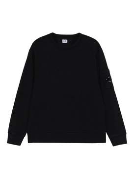 Crewneck Sweatshirt With Detail On The Sleeve