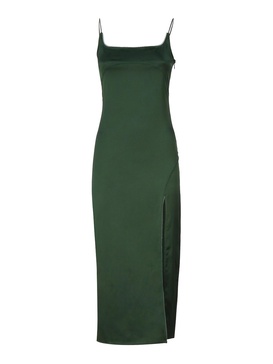 Midi green dress