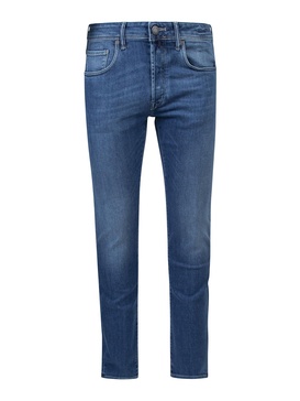 Slim fit stretch cotton jeans
