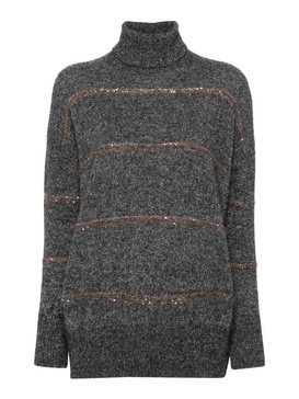 Wool Turtle-Neck Sweater