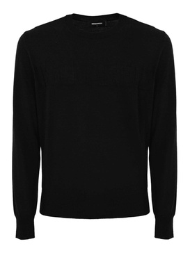 Wool Logo Pullover