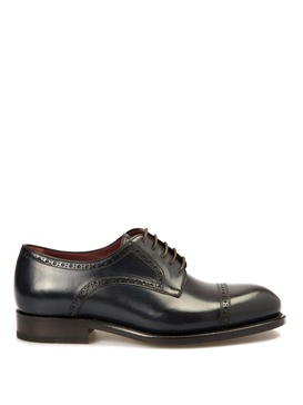 Milano Derby leather shoes