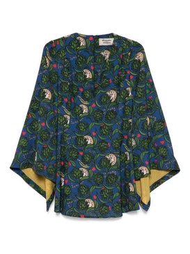 Graphic-Print Mini Dress