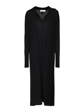 Long Dress In Elastic Fabric