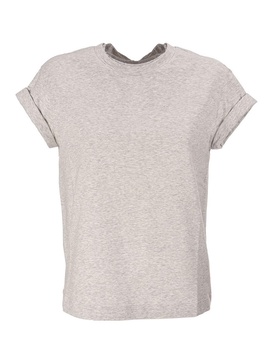 Embellished jersey T-shirt