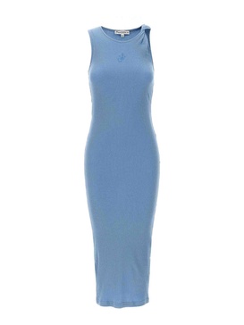 Logo Ribbed Dress