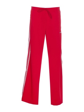 Red Jogging Sandy Pants
