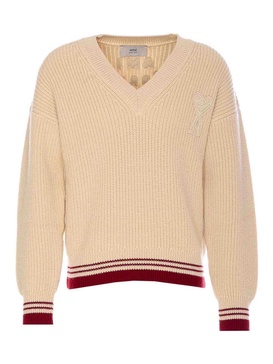 Ami Paris Ribbed Sweater