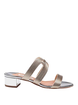 Esencia 35 mule in laminated leather