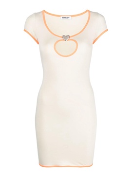 Cut-out mini dress