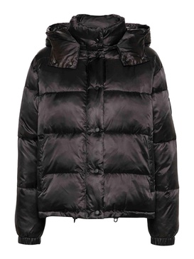 Love Birds-Patch Puffer Jacket
