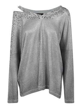 Linen Cotton V-Neck Pullover