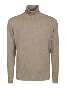 Turtleneck cashmere pullover