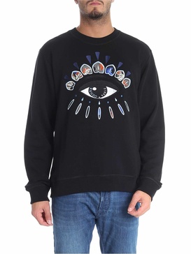 Indonesian Eyes black sweatshirt