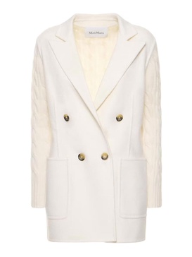 Max mara dalida jacket in wool and cashmere