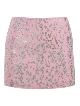 Viscose blend skirt