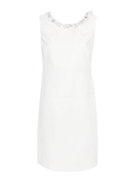 Sequin-embellished mini dress