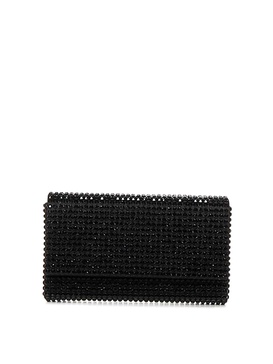 Silk satin clutch