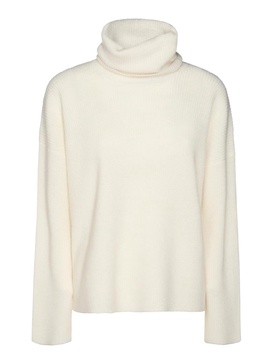 White Wool Knitwear