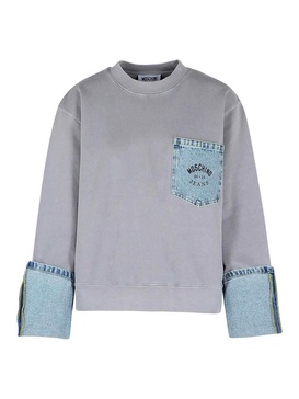 Gray Cotton Sweatshirt