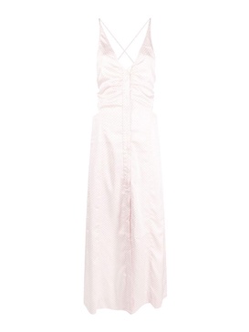 Halterneck long dress