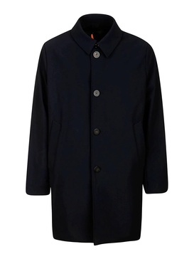 Tech fabric coat