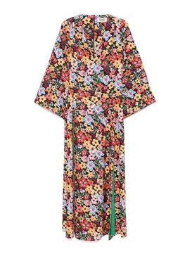 Floral-Print Maxi Dress