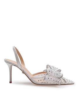 Decollete  with applied crystals