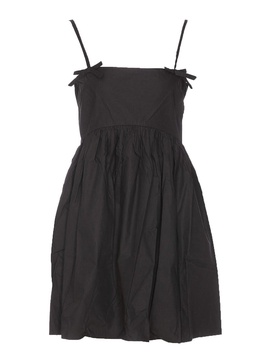 Cotton Poplin Strap Dress