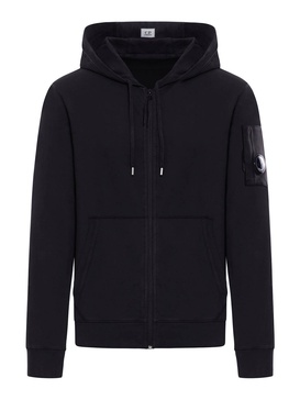 Light Fleece Full Zip Hooded Sweatshirt