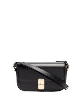Sac Grace bag in smooth leather and clasp
