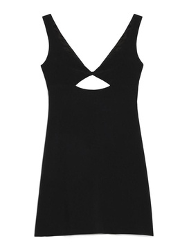 paris cut-out detail mini dress