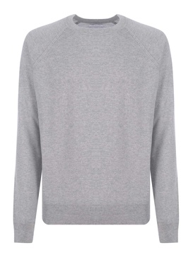 Cashmere crewneck pull