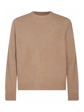 Beige Wool Crewneck