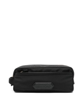 Recycled Nylon Double Zip Toiletry