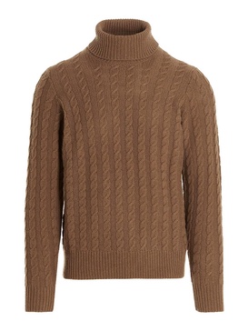 Cable sweater