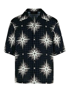 Starbus Black Viscose Shirt