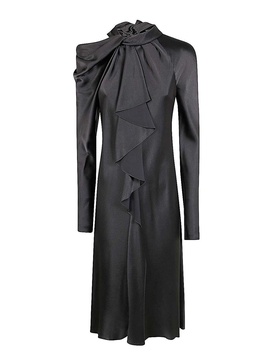 Satin Midi Dress