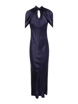 Satin Long Dress