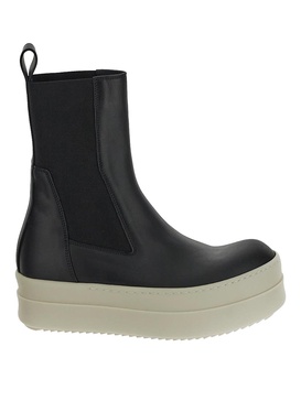 Rick owens boot in leather