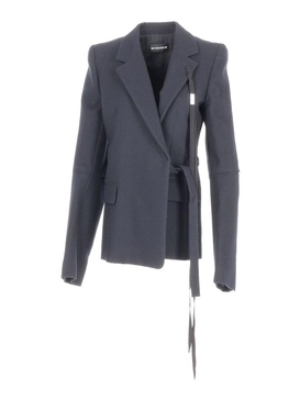 Venla Asymmetric Tailored Jacket Brushed Wool