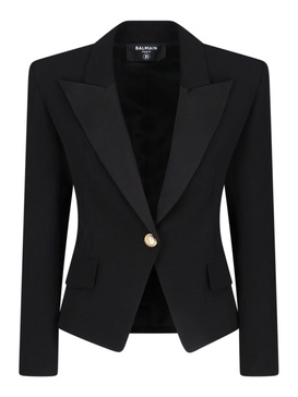 Blazer Monopetto In Crpe