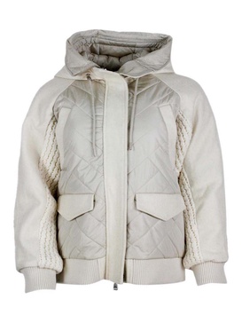 Wool blend jacket