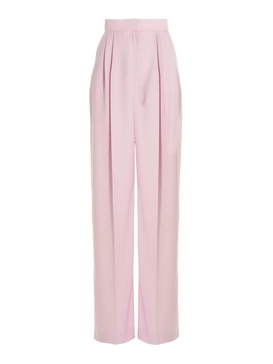 Pants with front pleat