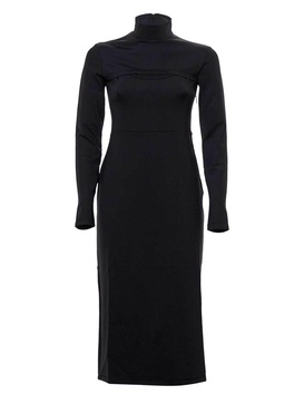 Cut out dress in black