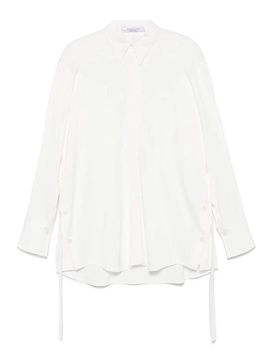 Bias Button Side Shirt